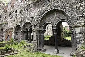 Image 176Ruins of St. Bavo's Abbey (from Ghent)