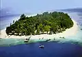 The island.