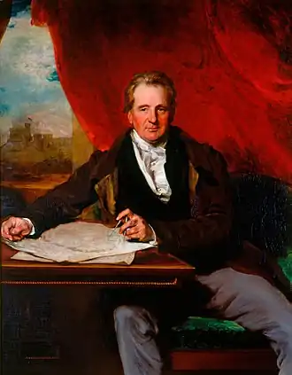 Portrait of Jeffry Wyatville, 1828