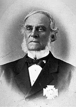 Image 46Governor of British Columbia, Sir James Douglas, who pushed for the annexation of Washington Territory during the US Civil War. (from History of Washington (state))