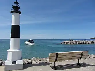 Breakwater for the Sister Bay Marina