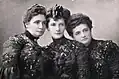 Panta's daughters: Hristina, Vojka and Djurdjina