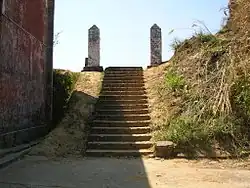The temple gate of Chandranath Temple in 2008