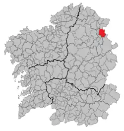 Location of A Pontenova