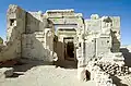 Temple of Amun, view to the north, Aghurmi, Siwa, Egypt