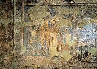 Painting of the Six Kings, (damaged) Quasyr 'Amra