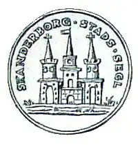 Official seal of Skanderborg