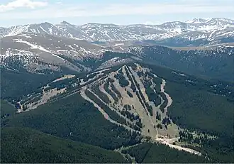 Ski Cooper Looking SE in 2009