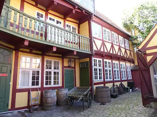 The brewery wing.