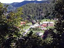 View of the village