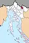 The location of the Municipality of Skrad