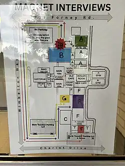 Map of the campus