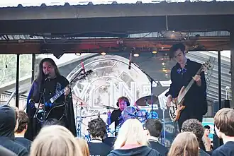 Skyliner at the DeLand Rock & Metal Festival in 2014.