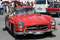 Red car