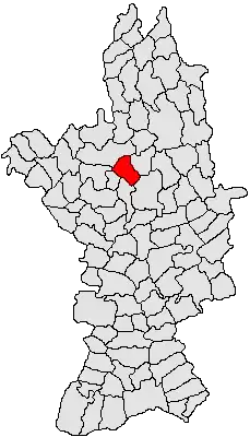 Location in Olt County