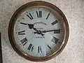 Synchronome slave clock