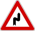 I-2.1 Double curve, to the right