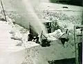 SNOGO snow blower in action