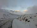 Snow near Shahkuh