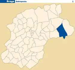 Location of Sobreposta