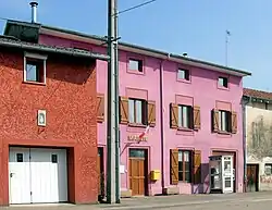 The town hall in Socourt