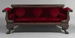 Sofa, Made in Boston, Massachusetts, circa 1820