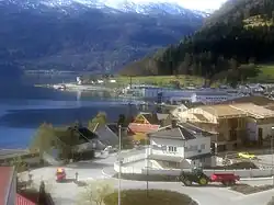 View of the village in April 2007
