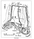 Layout of former fortress