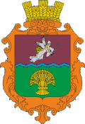 Coat of arms of Sokolivka