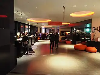 Lobby at the Hotel Torni Tampere, Finland