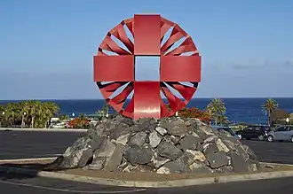Sol rojo (1995), Santa Cruz de Tenerife, Spain