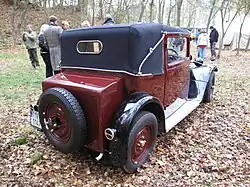 Tatra 57 rear