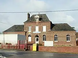 The town hall in Sommery