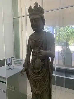 Song dynasty (960 - 1279) statue of Shiyimian Guanyin at Ren Ci Hospital in Singapore.
