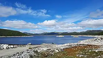 View from the Trolldalsdammen