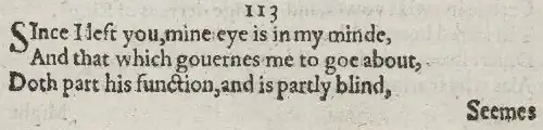 Detail of old-spelling text