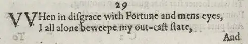 Detail of old-spelling text