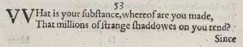 Detail of old-spelling text