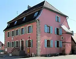 The town hall in Soppe-le-Bas