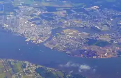 Aerial view of Sorel-Tracy