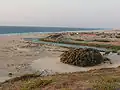 The mouth of the river