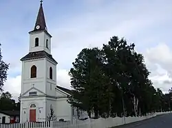 Sorsele Church in August 2008