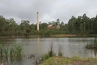 Remains of old Aberdare South Colliery