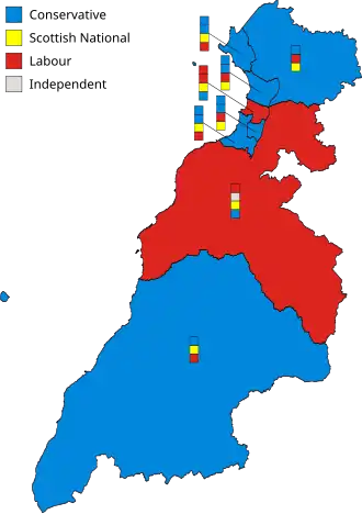 2007 results map