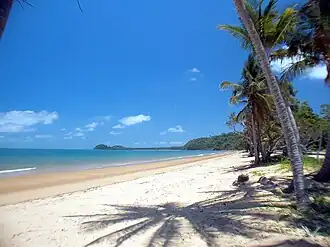 South Mission Beach looking south towards Lugger Bay, 2004