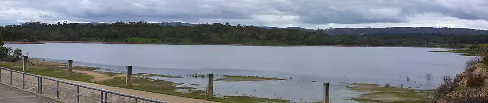 Water levels in September 2009