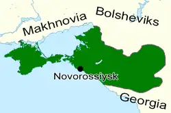 Location of South Russia