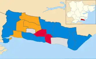 2007 results map