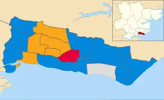 2010 results map
