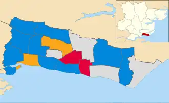 2011 results map